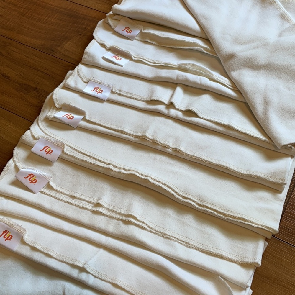 11 Flip stay dry inserts